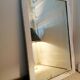 Miroir mercure bois vintage