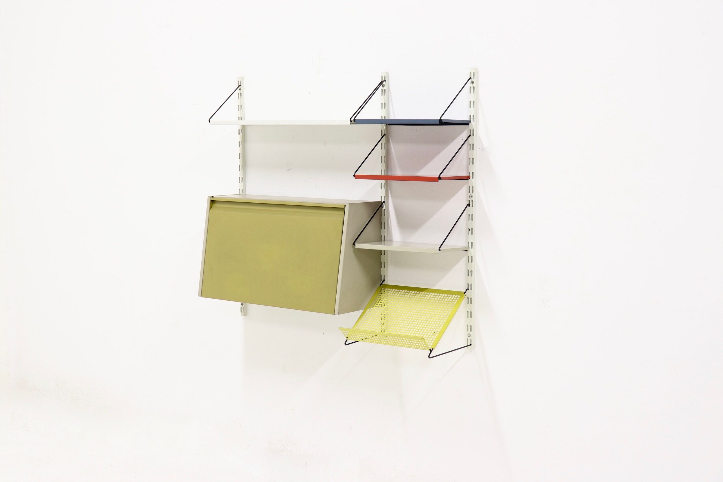 Dutch Design Wall System by Tjerk Reijena for Pilastro, 1950s