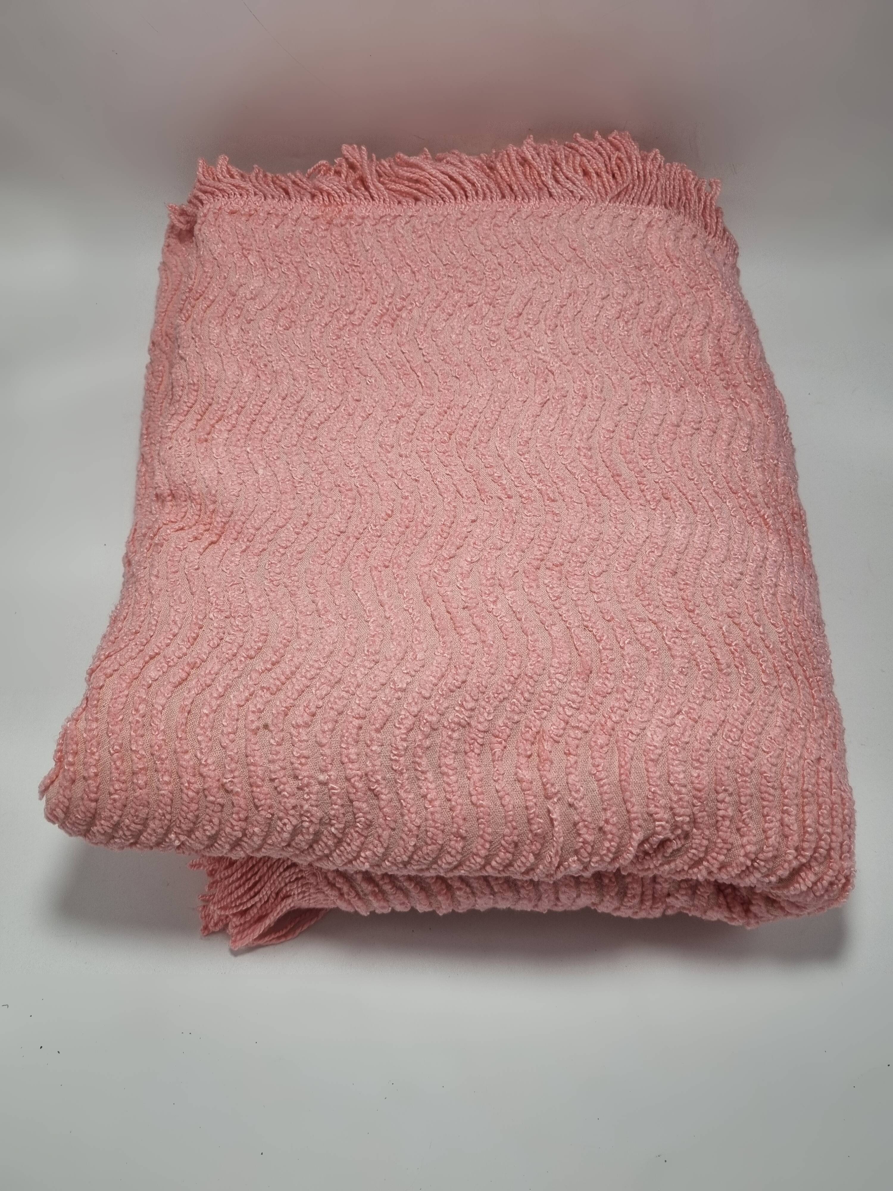 Couvre-lit chenille vintage