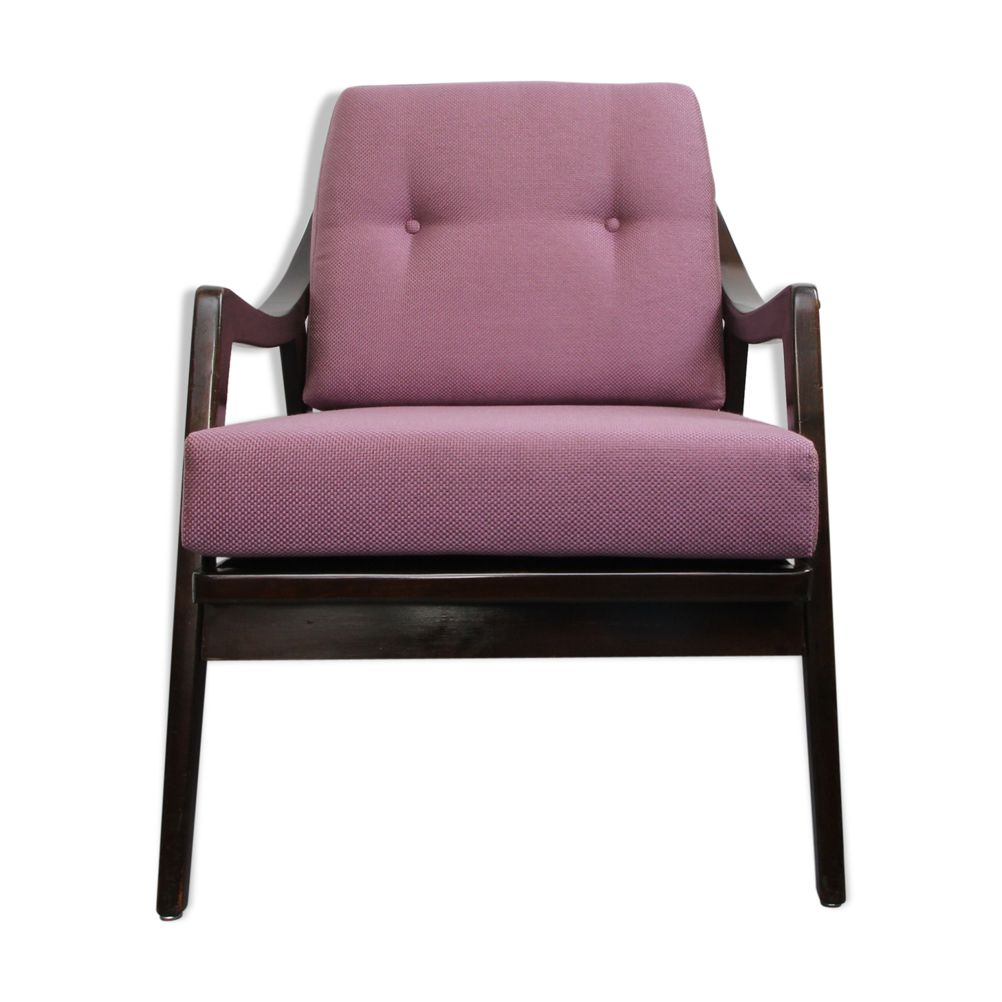 1960s armchair in violet