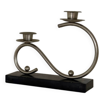 Art Deco candlestick from the 1920s