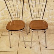 Paire de chaises, années 1970