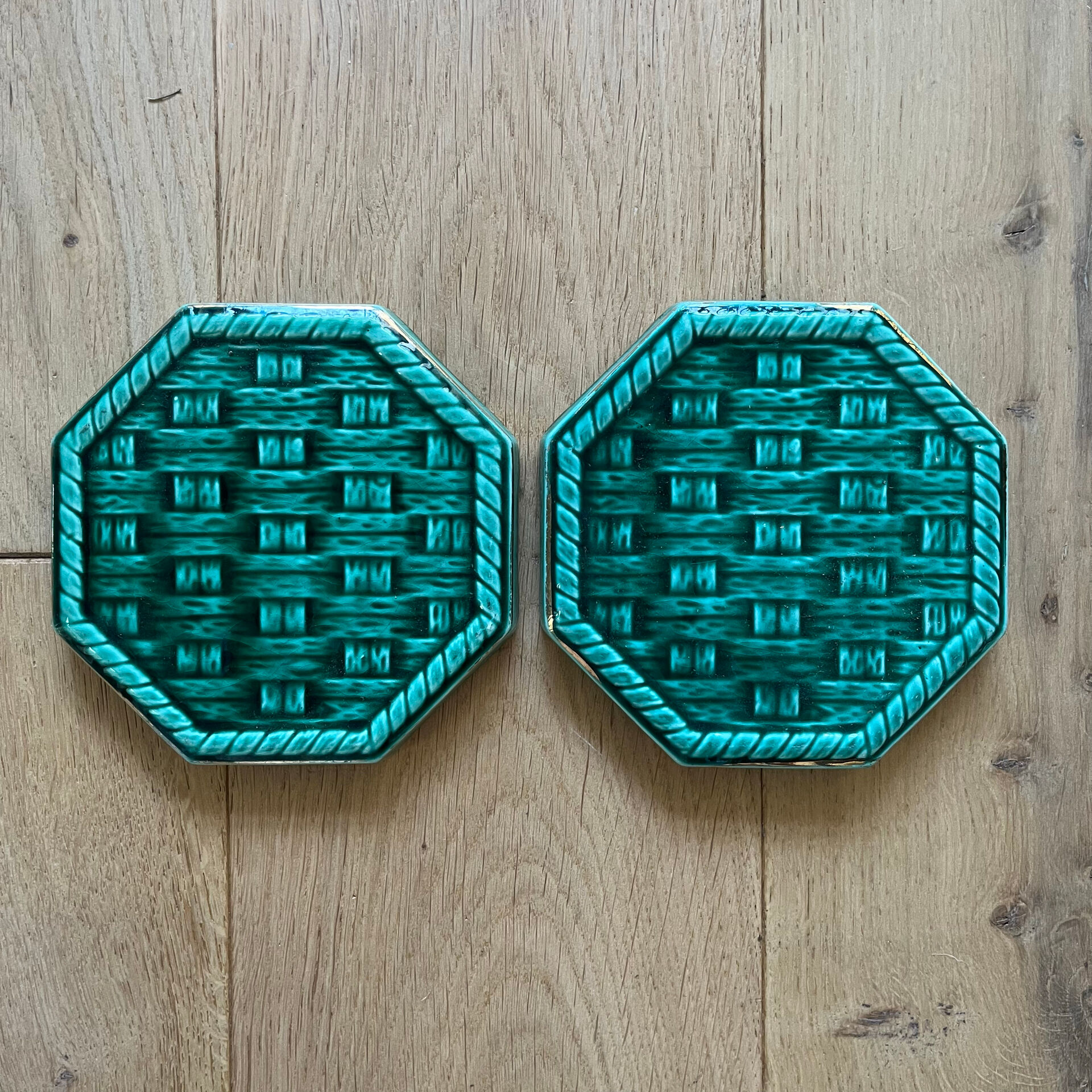 2 coasters Digoin