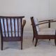 Pair of ULUV armchairs, Czech vintage 1950s