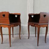 Pair of vintage bedside tables
