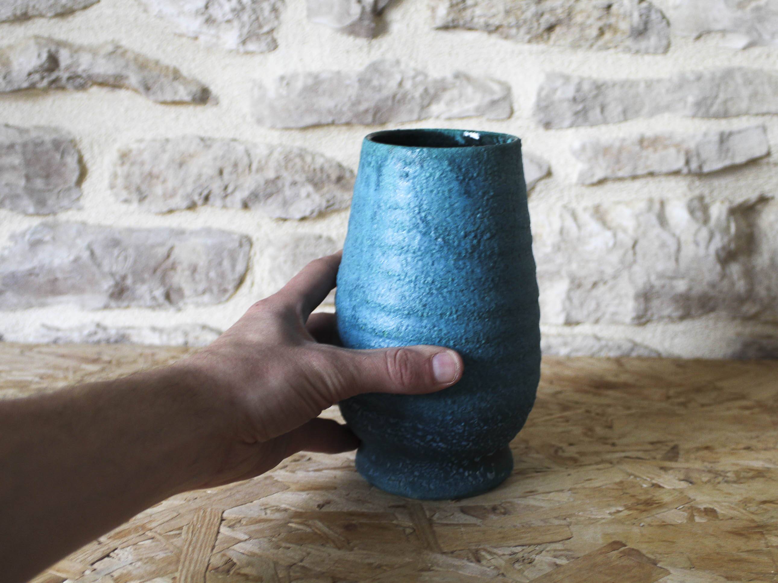 Vase en céramique Accolay
