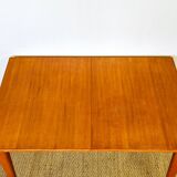 Vintage Scandinavian teak dining table 1960