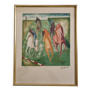 Wolf Reuther Lithographie