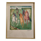 Wolf Reuther Lithographie Signée 160/300 The Horse Race, 40 x 50 cm