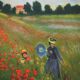 Claude Monet: Poppy Field, signed lithograph