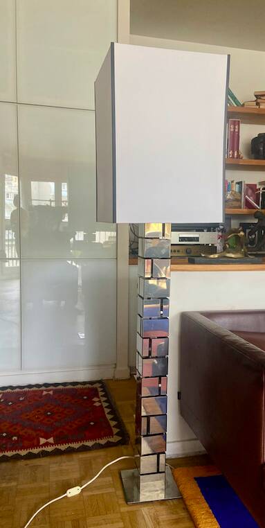 Lampadaire "building", Curtis & Jerre, USA, 1970