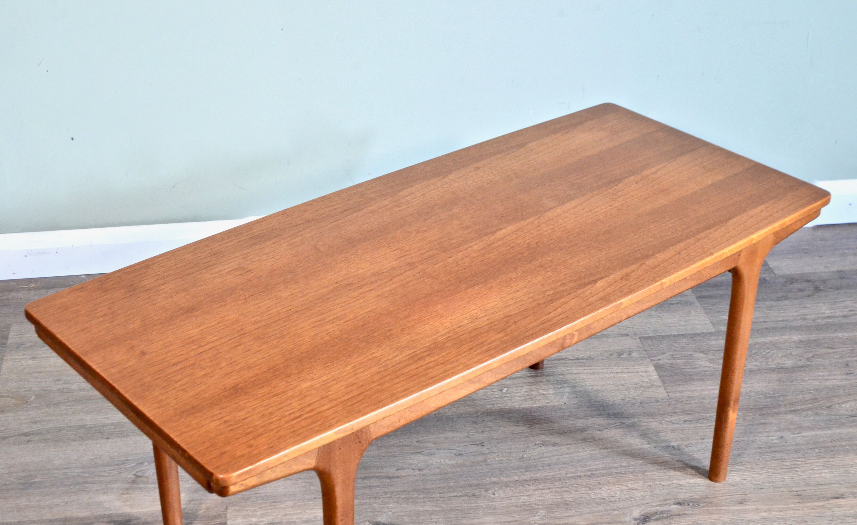 Midcentury teak extending coffee table by Mcintosh