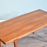 Midcentury teak extending coffee table by Mcintosh
