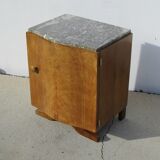 Bedside art deco walnut veneer from the 30s and 40s