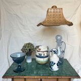 Bowl in painted terracotta