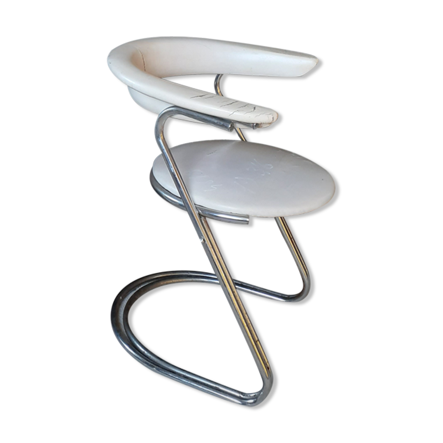 Large mirror 70's 49x140cm