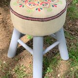 Tabouret repose pied vintage