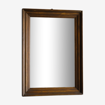 Old wooden mirror