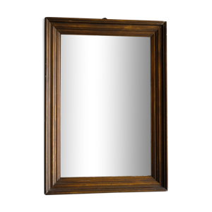 vieux miroir en bois