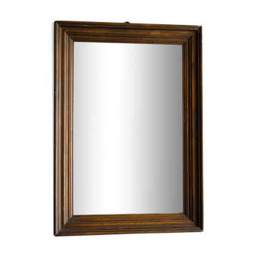 Old wooden mirror