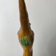 Large ceramic wading bird signed Thimo