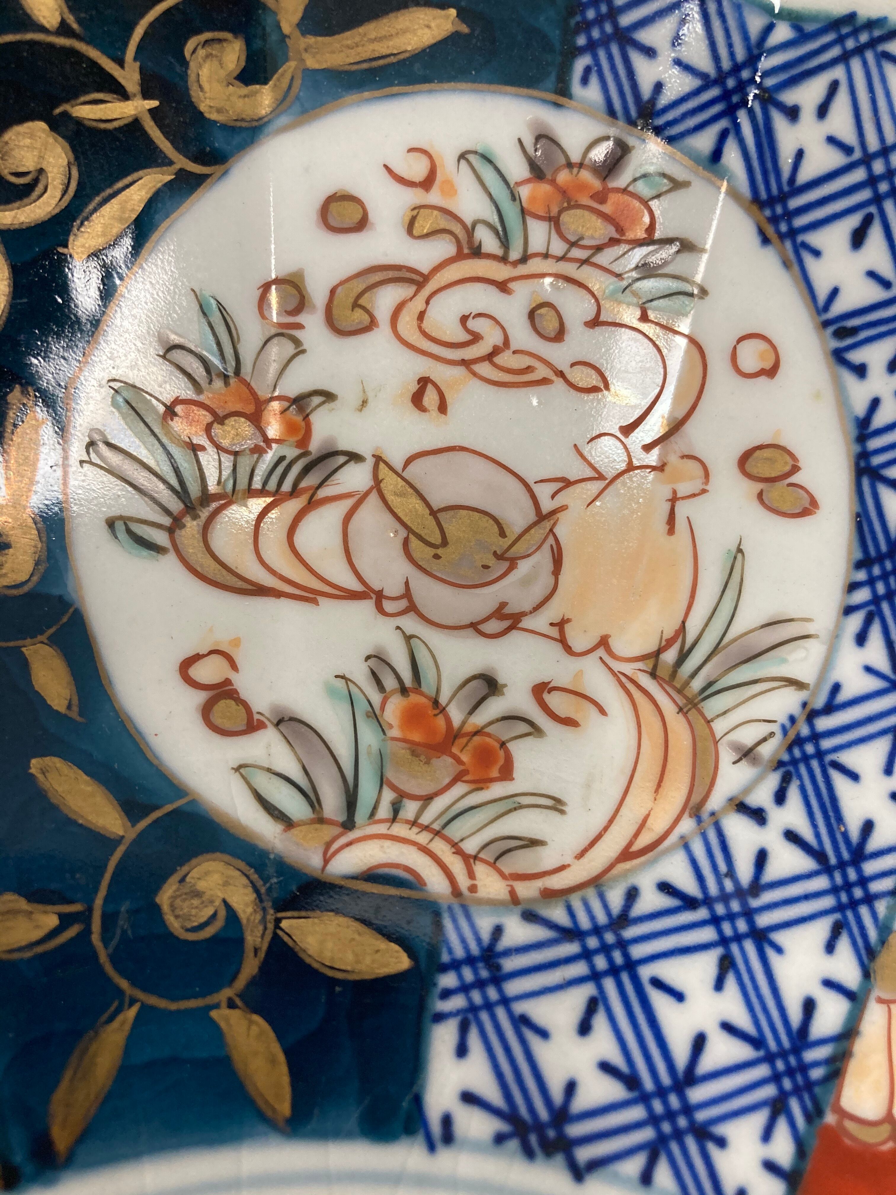 Old imari plate