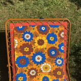 Vintage and new 70s sun lounger