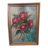 Oil on paper Simone Fougere