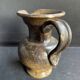 Terracotta pitcher signed Jean Marais - Vallauris