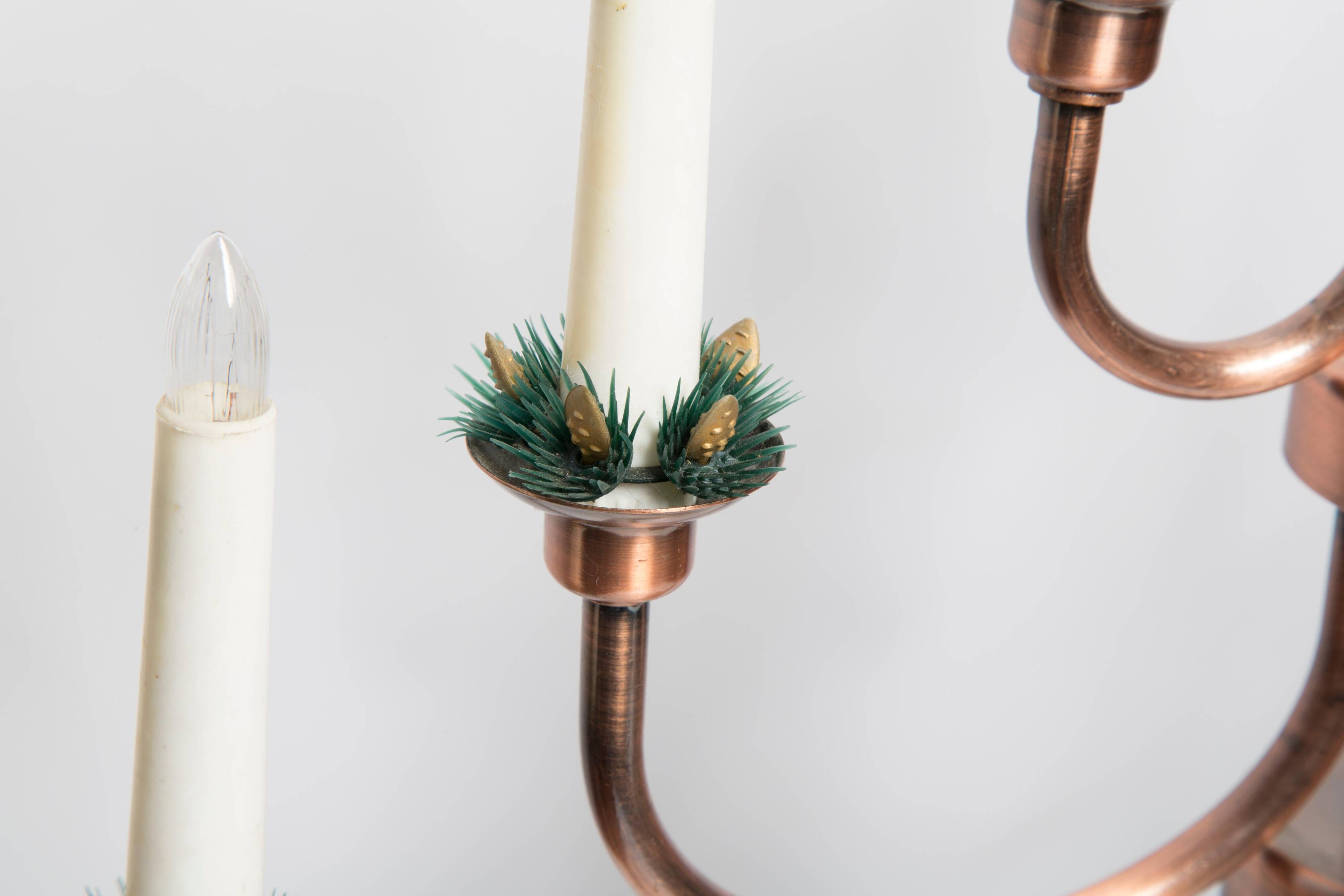 Lampe de table Mid Century White Angels