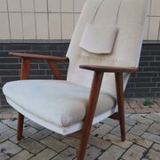Danish Model 230 Armchair by Kurt Olsen for Slagelse Møbelværk, 1950s