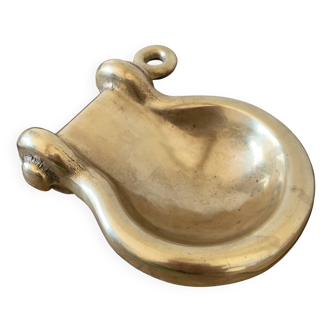 Bronze ashtray from the 70s