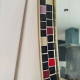 Free-form ceramic mirror, april 1968