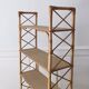vintage rattan shelf