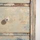 Antique chest of drawers with blue patina (c.1920) #17