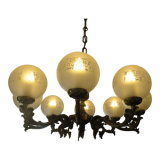 Lustre en bronze