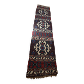Tapis kilim ancien tissé à la main d'Anatolie