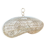 XXL rattan pendant light Natural rattan light