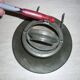 Pewter ship inkwell