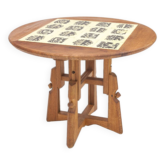 Monte-Baisse round table by Guillerme and Chambron