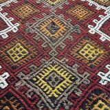 Vintage turkish kilim rug , 103 x 56 cm