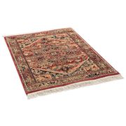 Tapis d'orient rouge 120x150 cm rouge