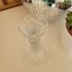 Large moulded glass chandelier