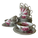 Service de 8 Tasses et sous-tasses à café/thé Bernardaud ancien Années 20 m