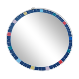 Vintage ceramic tile mirror