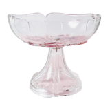 Crystal cut inlaid flower pattern