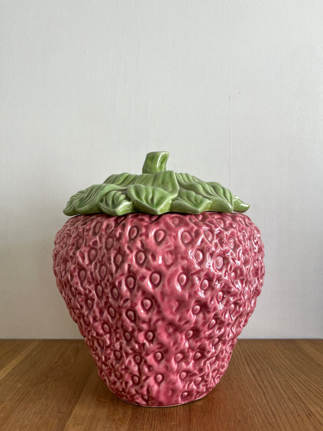 Bordallo Pinheiro Strawberry Tureen