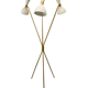Lampadaire tripod dans le style des créations Italiennes