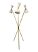 Tripod lamppost in the style of Italian creations