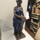 Sculpture femme en plâtre 90cm de H